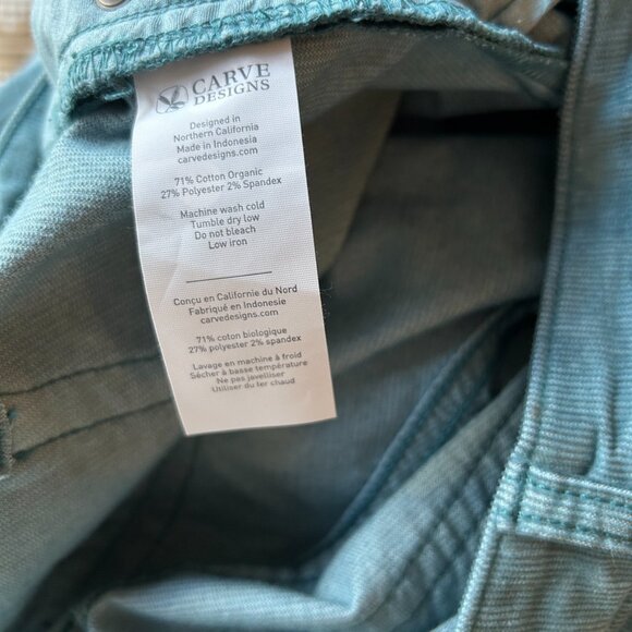 CARVE DESIGNS Title Nine Dogtown Carson Cord Boyfriend Pant Sz 0 ~ NEW! - Picture 6 of 6